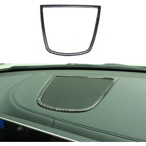 Car accessories 100% Carbon Fiber Center Dashboard Speaker Frame Cover Trim For BMW X6 F16 2015-2017 & X5 F15 2014-2017