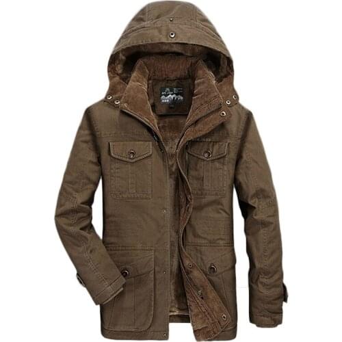 Brand Thick Parkas men Cotton Cashmere Winter Jacket Men Plus Size 4XL Casual Cotton Padded Jacket Men parkas hombre