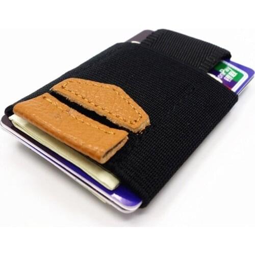 Weduoduo Brand ID Card Holder Fashion Mens Credit Card Holder Portable Slim Card Wallet Business Card Case Coin Pocket