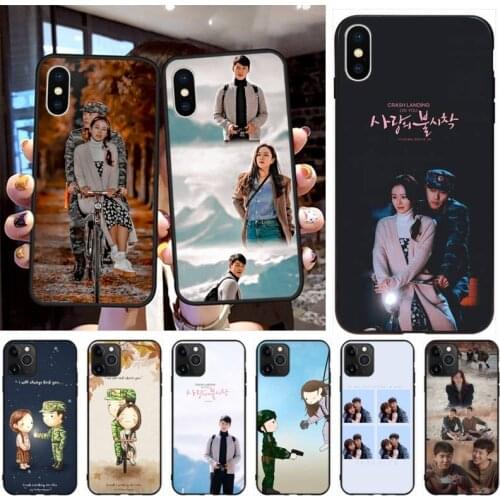 Crash Landing On You Phone Case For Iphone 12 11 Pro Max Mini XS Max 8 7 6 6S Plus X 5S SE 2020 XR Cover