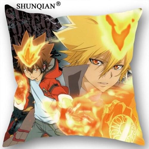 Best HITMAN REBORN Pillowcase Wedding Decorative Pillow Cover Custom Gift For (Two Sides) Printed Pillow Cases 18-315