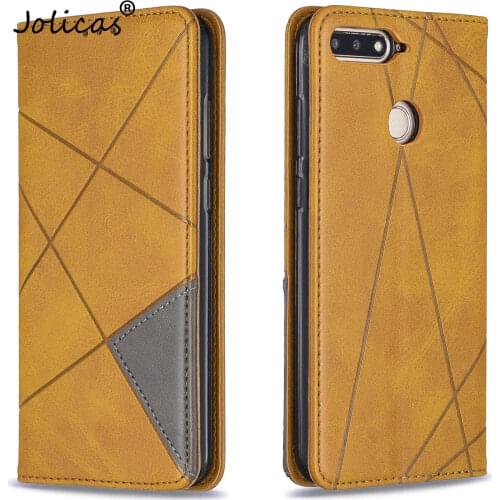 Book Flip Cases Covers For carcaso Huawei Honor 7A Vintage Flip Wallet Case Book sFor Case Huawei funda Enjoy 8E Y6 2018 Cover