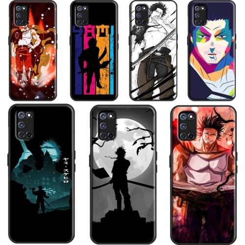 Yami Sukehiro Black Clover Anime Cover For OPPO A5 A9 A53 A31 2020 A1K A3S A5S A15 A52 A72 A83 A91 A93 Find X3 Pro F5 Case