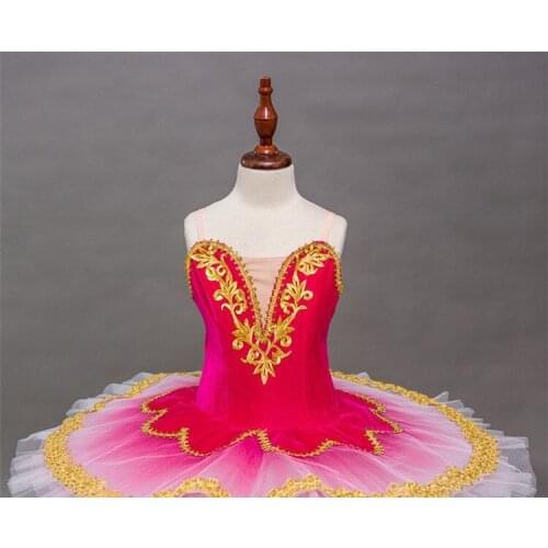 Childrens Velve Ballet Tutu dance Dress costumes Swan Lake Ballet Costumes Kids Girls Stage wear Ballroom dancing Dress
