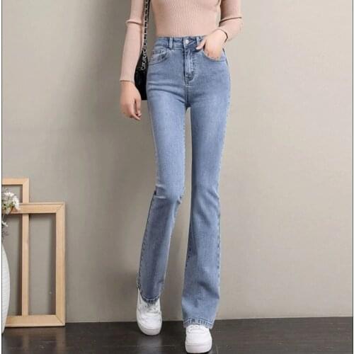 2021 Spring Autumn Straight Leg Jeans Women High Waist Fashion Denim Pants Slim Baggy Soft Resilience Leisure Joker Trousers