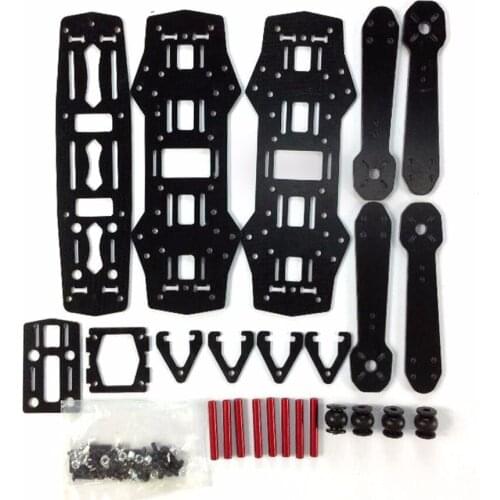 F09206 Glass Fiber Mini Alien Across 250mm 250 RC Quadcopter Frame Kit Unassembled for DIY FPV Drone As ZMR250 Q250