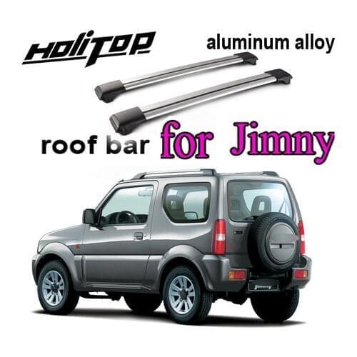 7075 Aviation class roof rack cross bar horizontal rail for Suzuki Jimny 2006-2018, best aluminum alloy,best installed stability