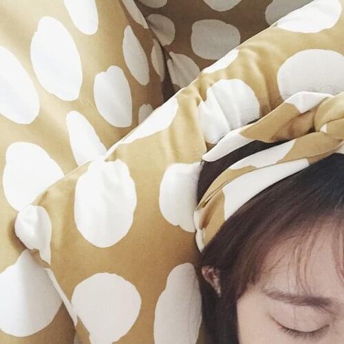 Sanding Cotton Cotton Print Japan Style comfortable bedding set bed clothes king size duvet quilt cover bed sheet pillow cases