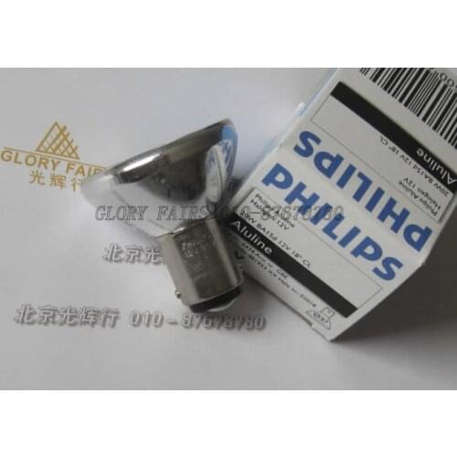 PH 6434 GBE 12V20W Halogen Aluline Lamp,6434CL 12V 20W bulb,Aluminum reflector clear glass cover,18 degree BA15D
