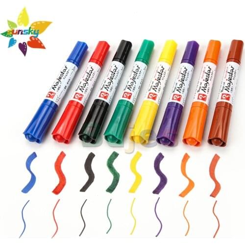 Original Nakabayashi Oil based Double head marking pen Big head mark pen Large capacity Hook line pen Ink waterproof
