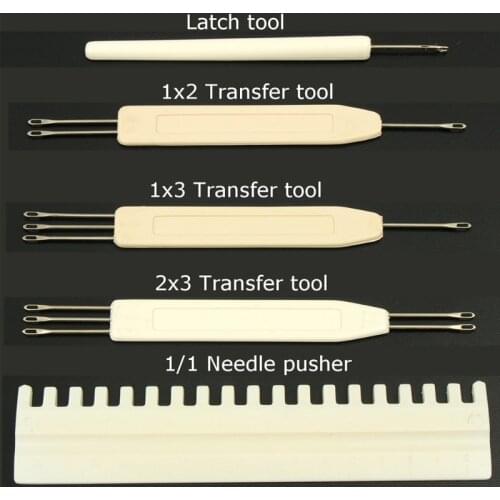 5pcs Transfer Tools Needle Pusher Latch Tool Set For Brother/Singer/Silver Knitting Machine accessories KH588 KH710 KH820 KH830
