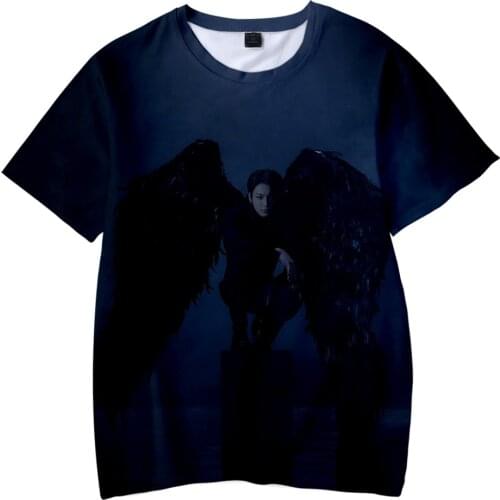 New Korean Fashion Harajuku Streetwear 3D Kpop T Shirt MAP OF THE SOUL Tshirt Women Hip Hop K-pop Tshirt 3D Kid Tee Shirt Femme