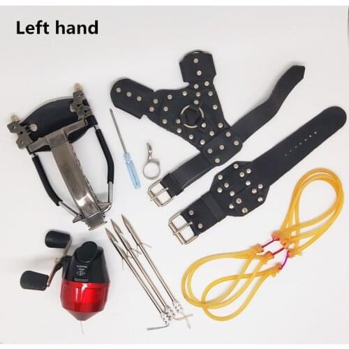 Adults Launcher Fishing Hunting Sling Shot With Arrows Professional Hunting Slingshot Rifle Crossbow Powerful Fish Shooting