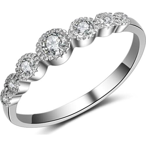 Simple Ball Edge Wedding Nose Ring for Women 925 Silver Fashion Simple Anniversary Fine Jewelry with Box Luxury Gifts