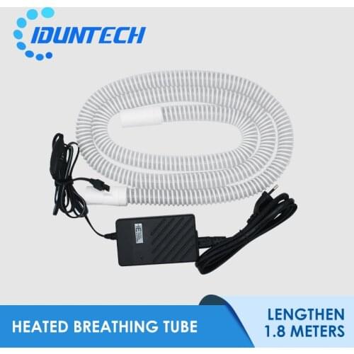 CPAP Heated Tube Pipe Hose 70 Inch 1.8M CPAP APAP BiPAP Respirator Heater Tubing For Sleeping Apnea Anti Sorning Free Shipping