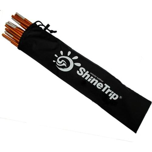 Outdoor tent pole bags receptacle grocery finishing small pockets portable bundle hanging hiking