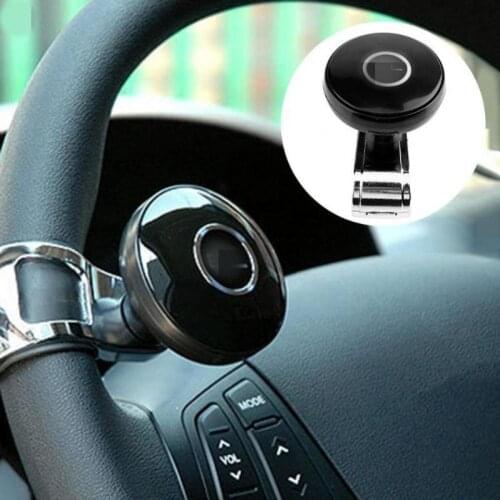 Power Handle Booster 360 Degree Rotation Helper Hand Control Steering Wheel Ball Shaped Metal Bearing Universal Fit Spinner Knob