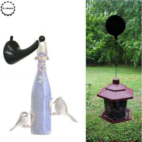 Window Suction Cup Hanger - for Bird Feeders and Wind Chimes- No Feeder and Wind Chimes
