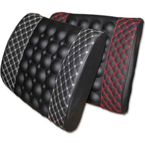 High Quality Electric Car Leather Massage Waist Massage Mat Ministry Massager Support Electric Cars Lumbar Support Car Massage