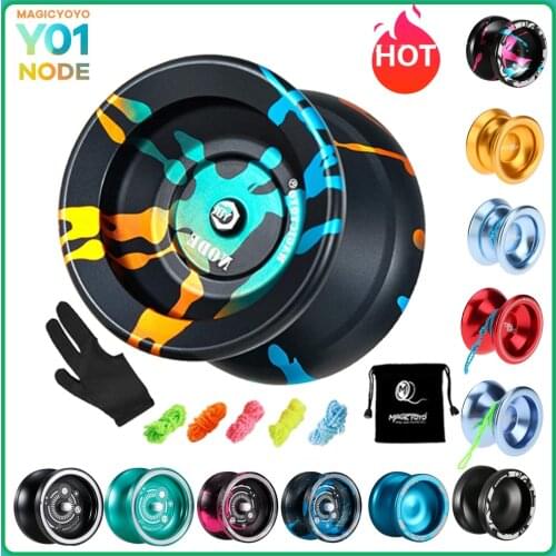 Magic Yoyo V3 Professional Yoyo Responsive High-speed Aluminum Alloy Yoyo CNC Lathe with Spinning String Narrow C Sized Bearing