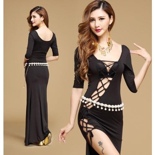 Belly Dance Skirt Dance Skirt Direct Selling For Oriental Costumes Women Dress Costume With Safety Pants Multiple Colors T716