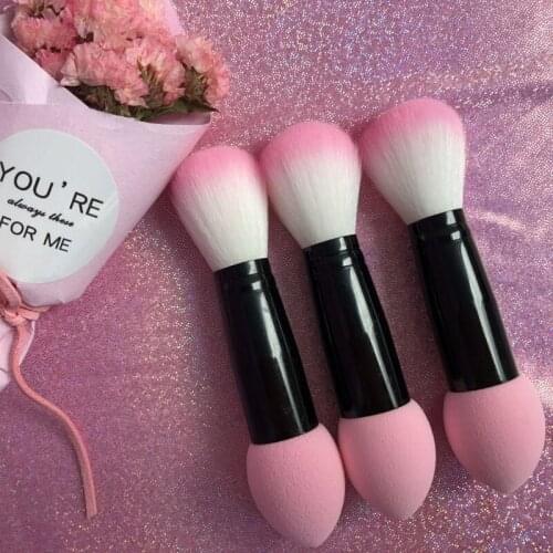 1PCS Makeup Brushes Professional Double Head Blush Brush Makeup Brush Cheek Brush Make Up Brushes Beauty Cosmetic Tools