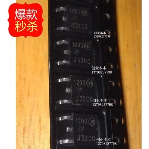 10PCS New MJD32CT4G MJD32C transistor MJD32C J32CG screen TO252 package