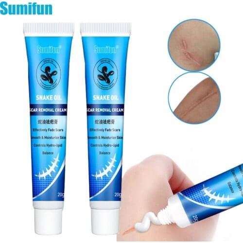 2pcs 20g Old Scar Removal Eraser Cream Remove Burns Cuts Powerful Stretch Marks Skin Surgical Scar Repair Ointment P1177