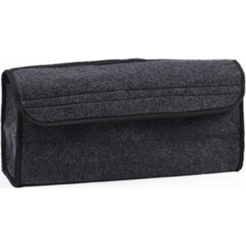 Car Soft Felt Storage Box Trunk Bag Vehicle Tool Box Multi-use Tools Organizer Bag Carpet Folding for emergency Box