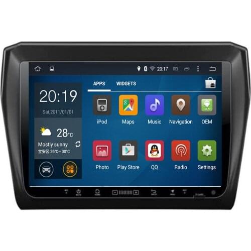 DSP Android 10 Car GPS navigation For SUZUKI SWIFT 2017-2020 multimedia Car DVD player head unit auto radio tape recorder