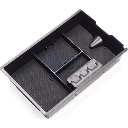 For Dodge Ram 1500 2009-2018 Armrest Glove Storage Box Console Container Tray Styling Car Organizer Styling Accessories