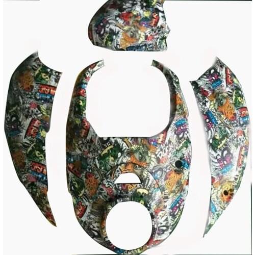 CSCY914 0.5mX20m hydrographic film transfer cartoon bomb water transfer printing