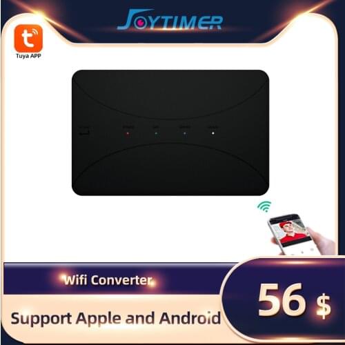 Joytimer WiFi IP BOX Wireless Connection Converter Controlled By Tuya APP Support 99% Analog System Video Intercom Products