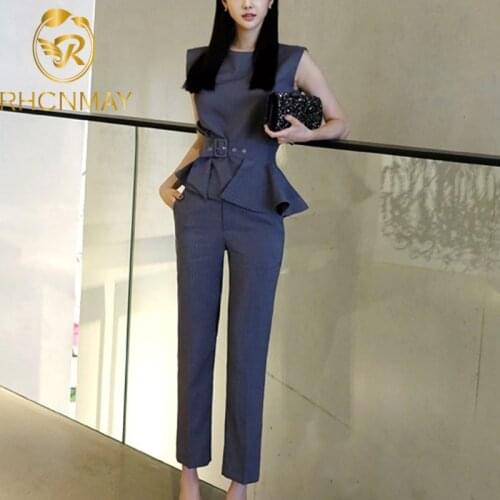 Fashion Designer Pants Suit Set Womens Elegant Solid Black Velvet Blazer Jacket And Wide Leg Pants Sets Catwalk Lady Suit