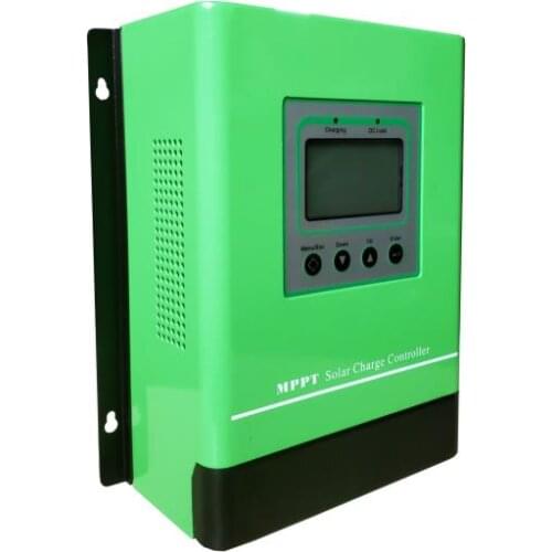 MPPT 30A LCD Display Solar Charge Controller 12V 24V 36V 48V Auto Solar Panel Battery Charge Regulator for Max150VDC Input