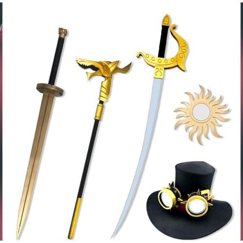 Anime Identity V Joseph Desaulniers sword Cosplay Prop PVC Weapons Photographer Skin Cosplay Props for Halloween Party