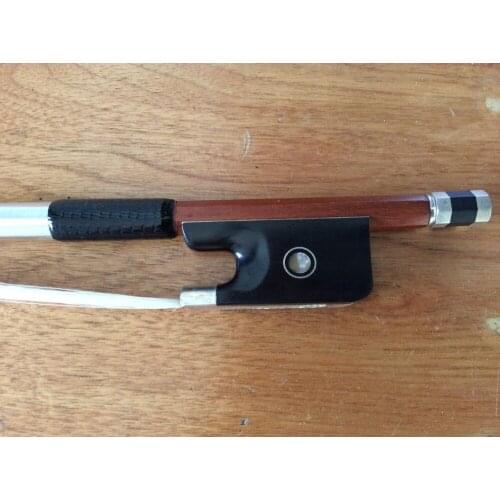 Master Cello bow 4/4 size old Pernam su mu Silver mounted