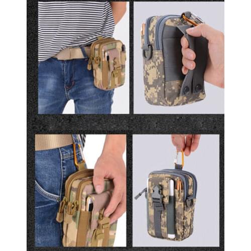 2020 New Hot Fashion Outdoor Camping Waist Bag Men Military Tactical Backpack Pouch Belt Bags Soft Sport Running Travel Bags