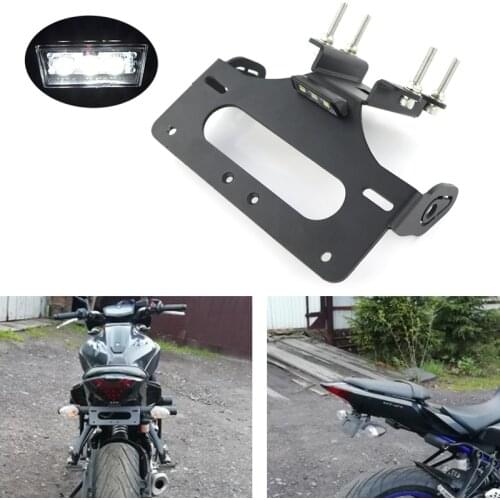 Fit For Yamaha MT07 MT-07 FZ-07 FZ07 2014 2015 2016 2017 2018 2019 2020 Rear Tail Tidy License Plate Fender Eliminator kit
