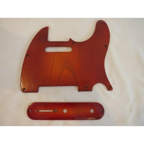 Maple wood Humbucking pickguard +control plate set Fits Tele Telecaster #4204
