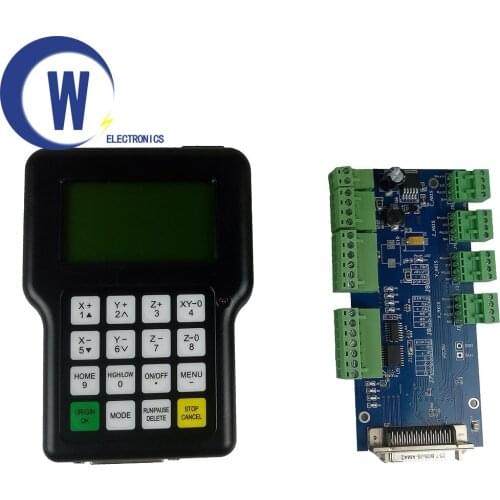 DSP CNC Handle motion control system HKNC-0501 Can replace A11E 4 axis For laser/ flame/ plasma cutting machine ＆ Engraving mach