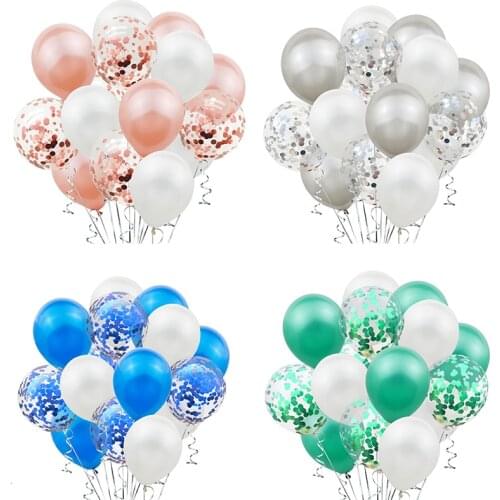 Mixed Gold Balloons Birthday Party Decoration Kids Adult Metallic Balloon Inflatable Air Ball Birthday Ballon Decor Baloon
