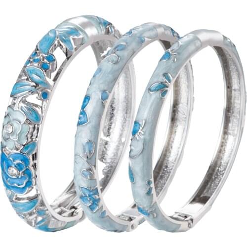 Stylish Style Vintage High Quality Brilliant Bangle Set Beautiful Jewelry Chic Accessories