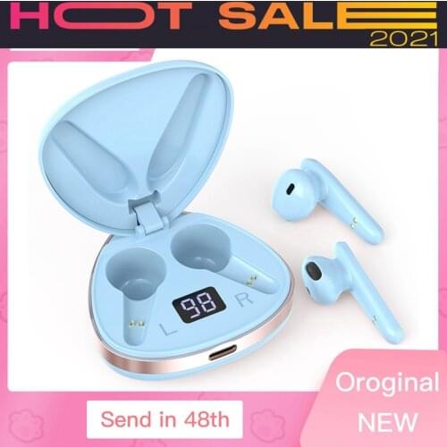 TWS Bluetooth Earphone with Microphone LED Display Wireless Earbuds Stereo Headphone Sports Waterproof Noise Cancelling Headsets