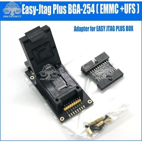 UFS BGA 254 Sockets Adapter for easy jtag plus box