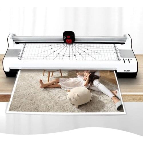 Smart Photo Laminating Machine Photo Multi-function Plastic Packaging Machine Plastic Packaging Cutting Machine YE381 QX