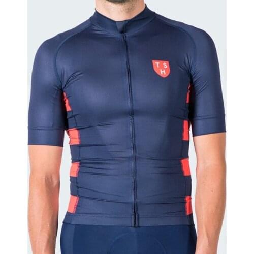 TEAM speed TSH Pro cycling jersey men SLIM FIT CONFETTI CYCLE JERSEY short sleeve bicycle shirt Silicone slip bike wear