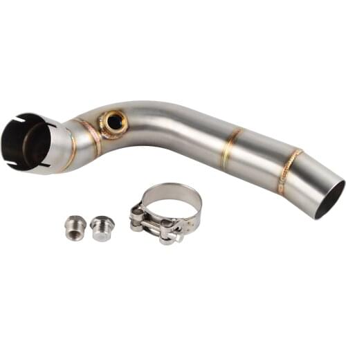 Mid Pipe Decat Eliminator Exhaust for Honda CBR600RR CBR 600 RR CBR 600RR 2007 2008 2009 2010 2011 2012 2013 2014 2015 2016 2017
