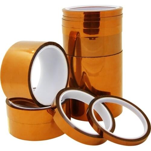 High Temperature Heat BGA Tape Thermal Insulation Tape Polyimide Adhesive Insulating adhesive Tape 3D printing Board protection