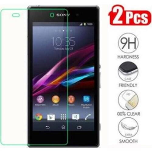 9H 2.5D Tempered Glass For Sony Xperia Z1 Glass Phone Film Glass Case For Sony Z1 L39h C6903 C6906 Screen Protector